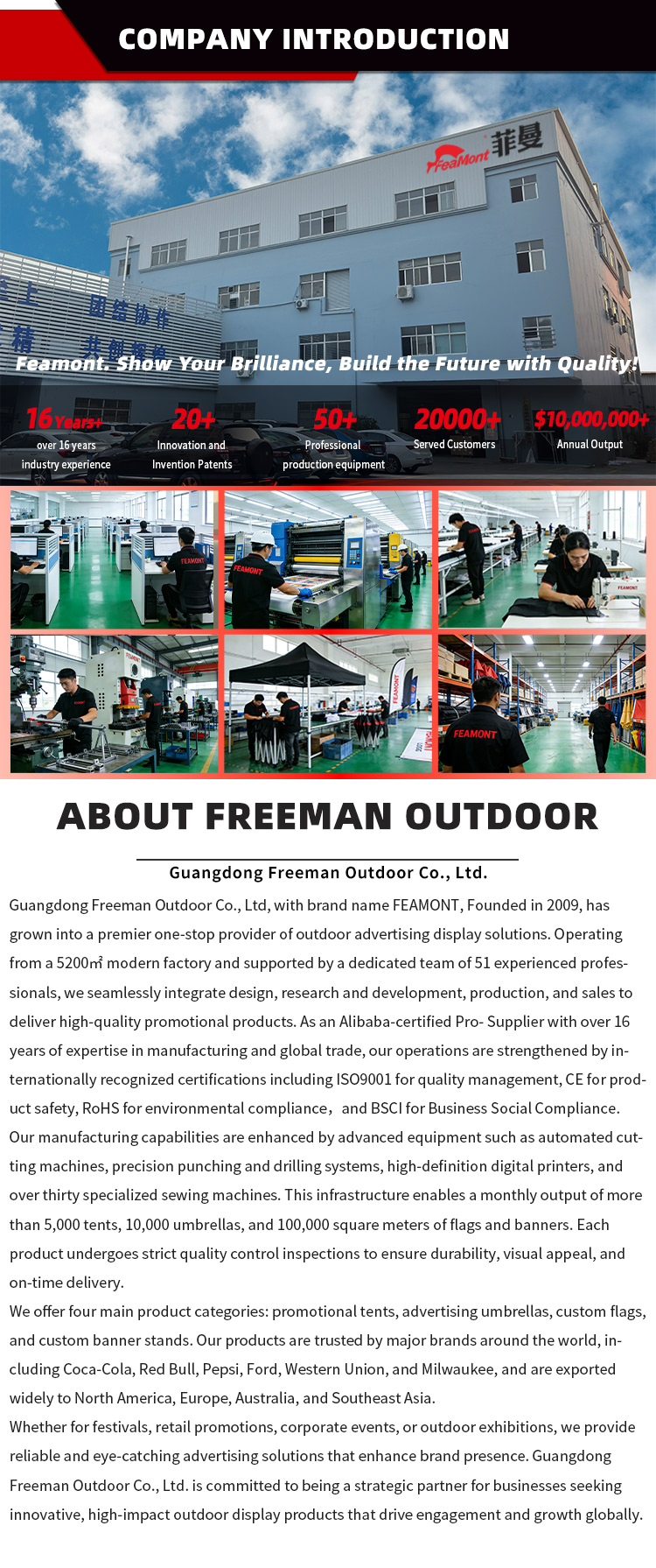 FEAMONT Quick Setup Folding Tent Waterproof Pop Up Canopy for Exhibition(Pic7) FEAMONT Quick Setup Folding Tent Waterproof Pop Up Canopy for Exhibition(Pic7)